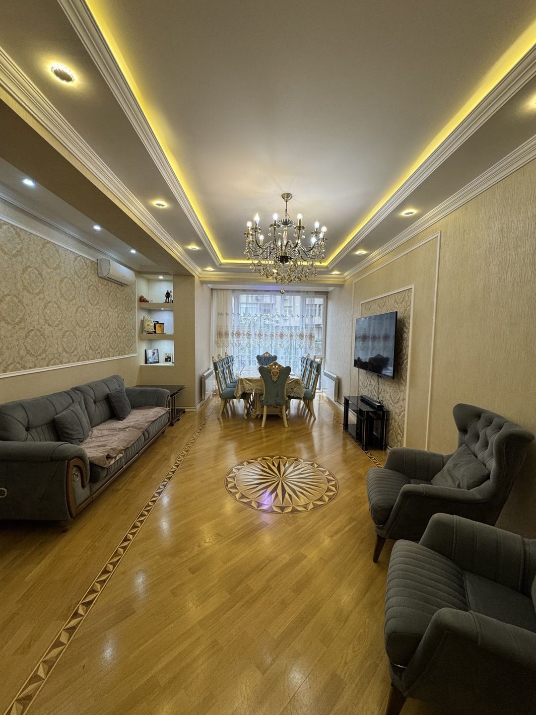 Satılır 3 otaqlı yeni tikili 136 m² — Mənzil, Bakı