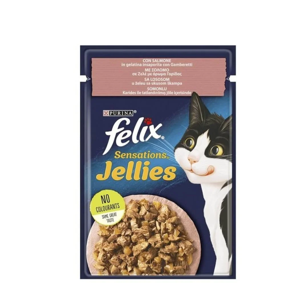 Felix Sensation qızılbalıq və krevetkalı jeledə, 85 гр — Bakı