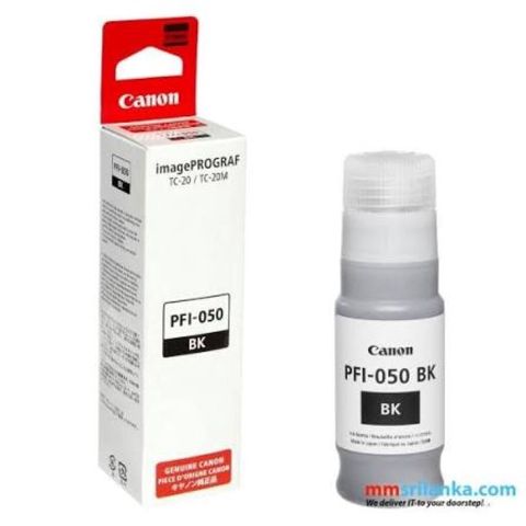 Canon PFI-050 BK 5698C001AA – imagePROGRAF TC seriyalı geniş formatlı — Bakı