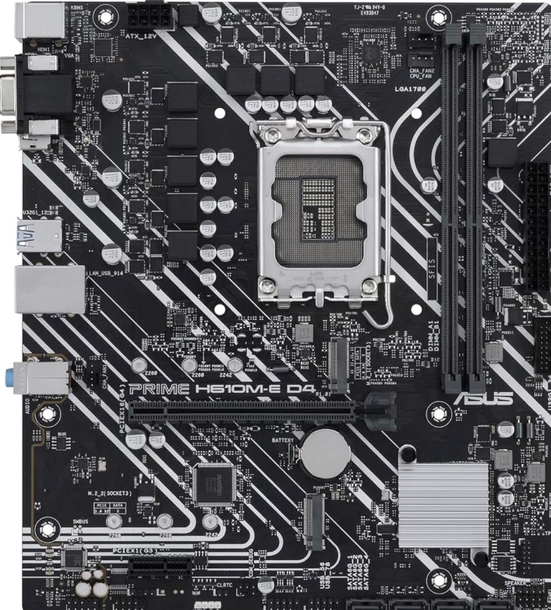 ASUS prıme H610I-PLUS D4-CSM Intel H610 (lga 1700) — Kompüterlər və noutbuklar, Bakı (2)
