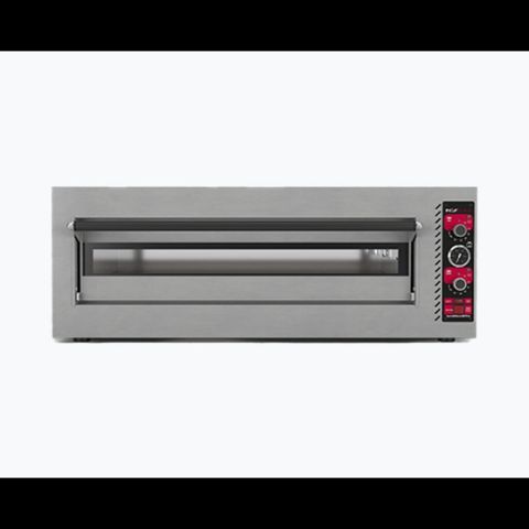 İnoxClass Pizza Fırını 30 sm Tək 6 Elektrikli – 380V Peşəkar — Bakı