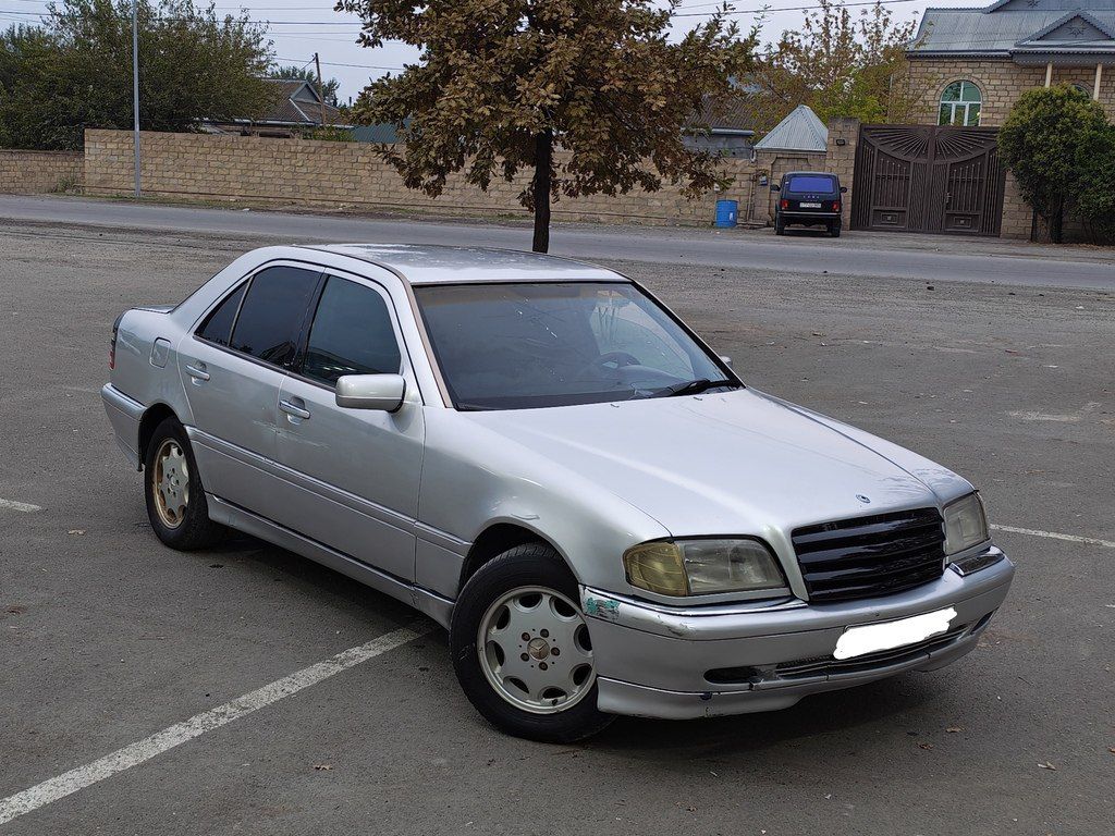 Mercedes C 220, 2.2 L, 1995 il, 242 050 km — Avtomobillər, Bərdə (7)
