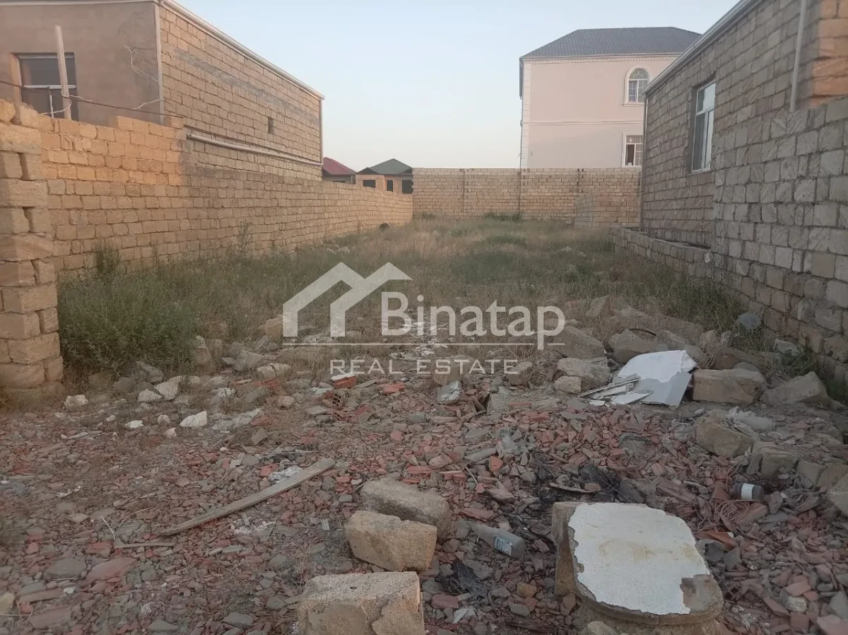 Satılır torpaq 3.5 sot, Binəqədi qəsəbəsi, Binəqədi rayonu — Torpaq, Bakı (2)