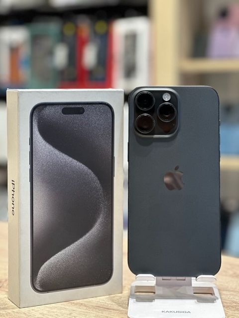 Apple iPhone 15 Pro Max Black Titanium 256GB/8GB — Bakı
