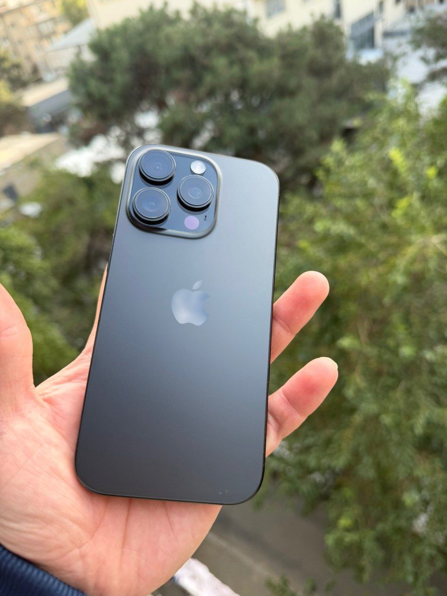 Apple iPhone 16 Pro Black Titanium 128GB/8GB — Smartfonlar, Bakı (4)