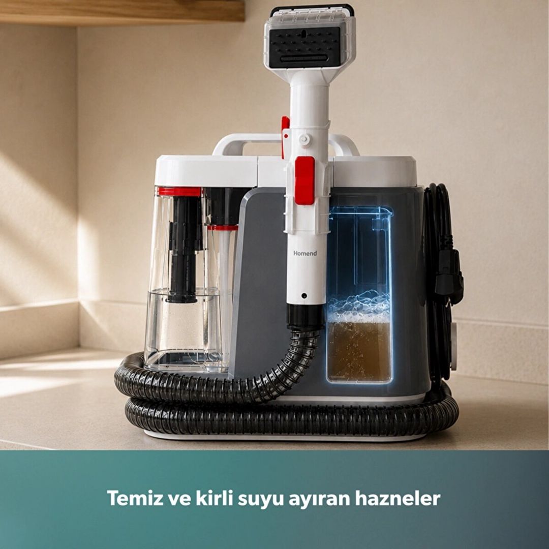 Homend / Xalça və divan yuma ləkə çıxarıcı cihaz — Ev texnikası, Bakı (6)