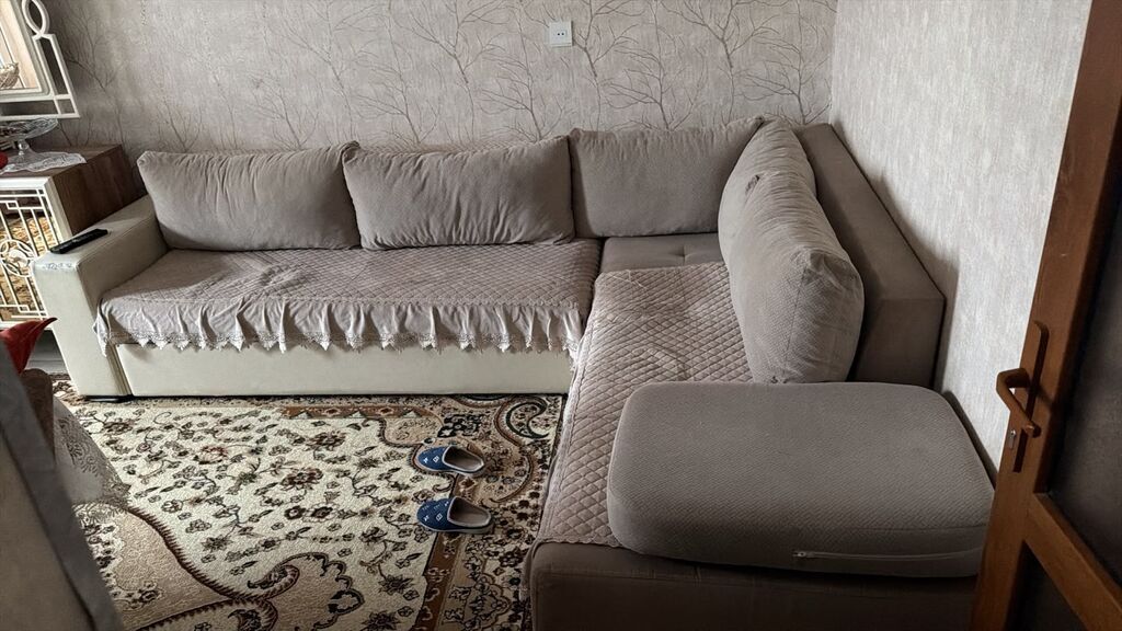 Künc divan, İşlənmiş, Açılan, Parça — Divanlər, Bakı (3)