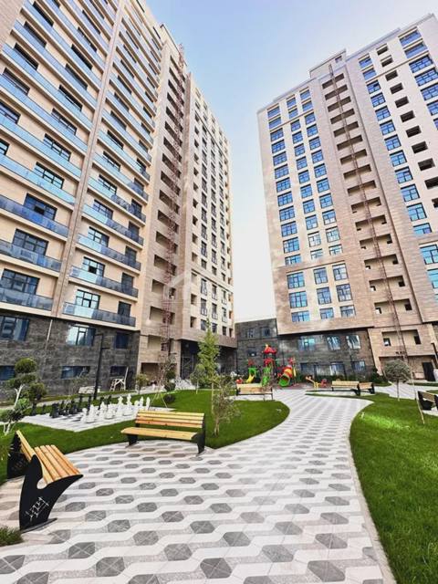 Satılır 3 otaqlı yeni tikili 127 m², Gənclik metrosu, Nəsimi rayonu — Miraslan — Apartment