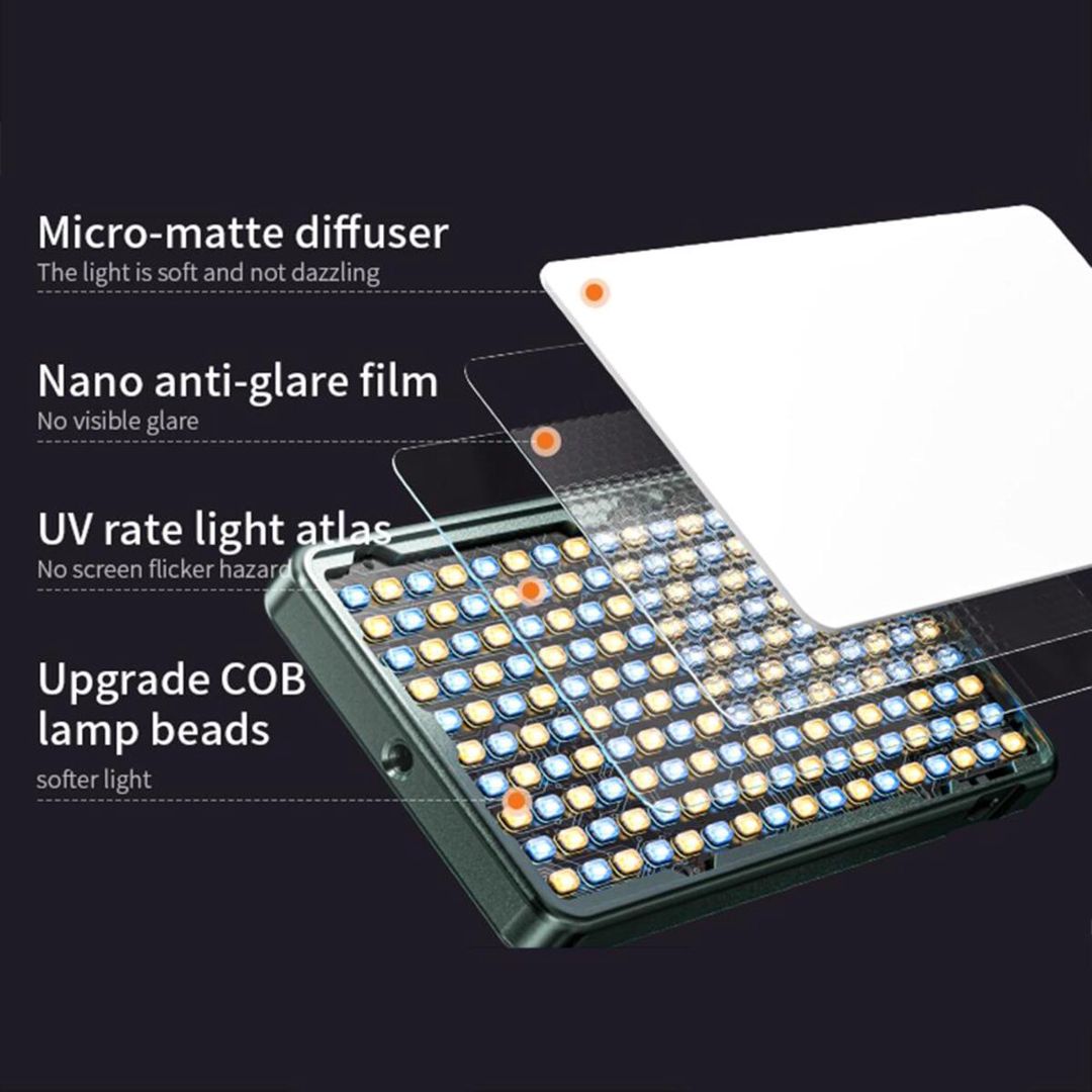 “D02” RGB LED işıq 10W — Foto və video texnikası, Bakı (8)