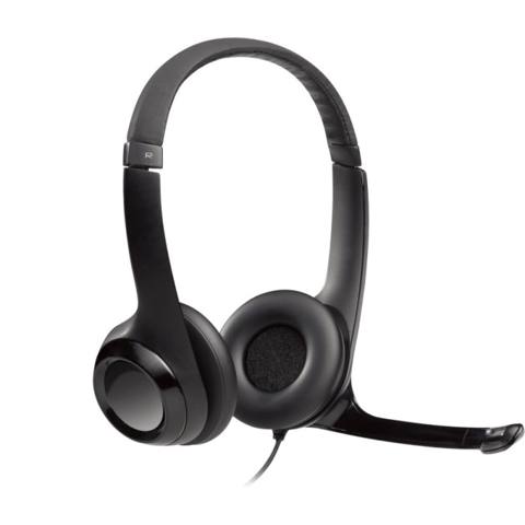 Logitech Corded USB Headset H340 Gündəlik istifadə, onlayn görüşlər — Bakı