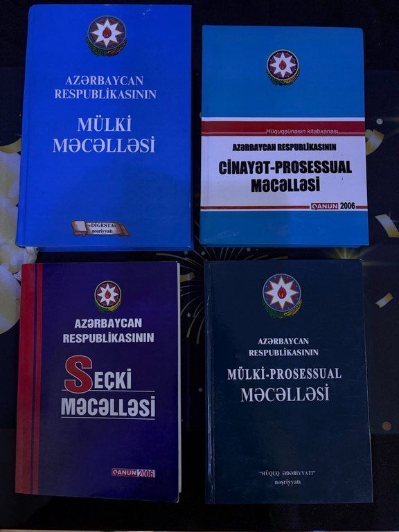 Məcəllə kitabları — Kitablar və jurnallar, Bakı