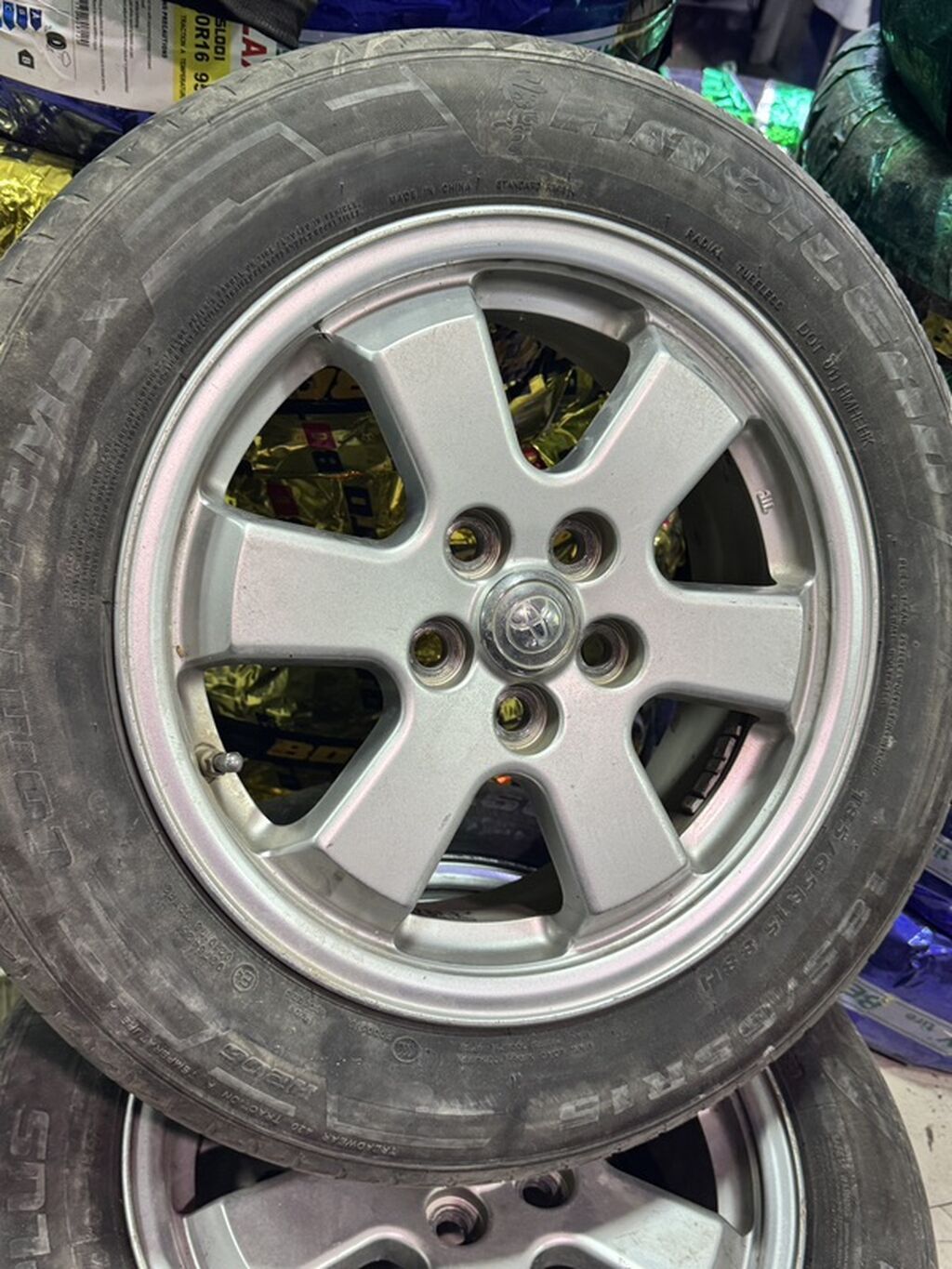 Toyota orijinal təkər diskləri və şinlər komplekti - Disk: 5 cıvata — Diskləri, Digah (3)