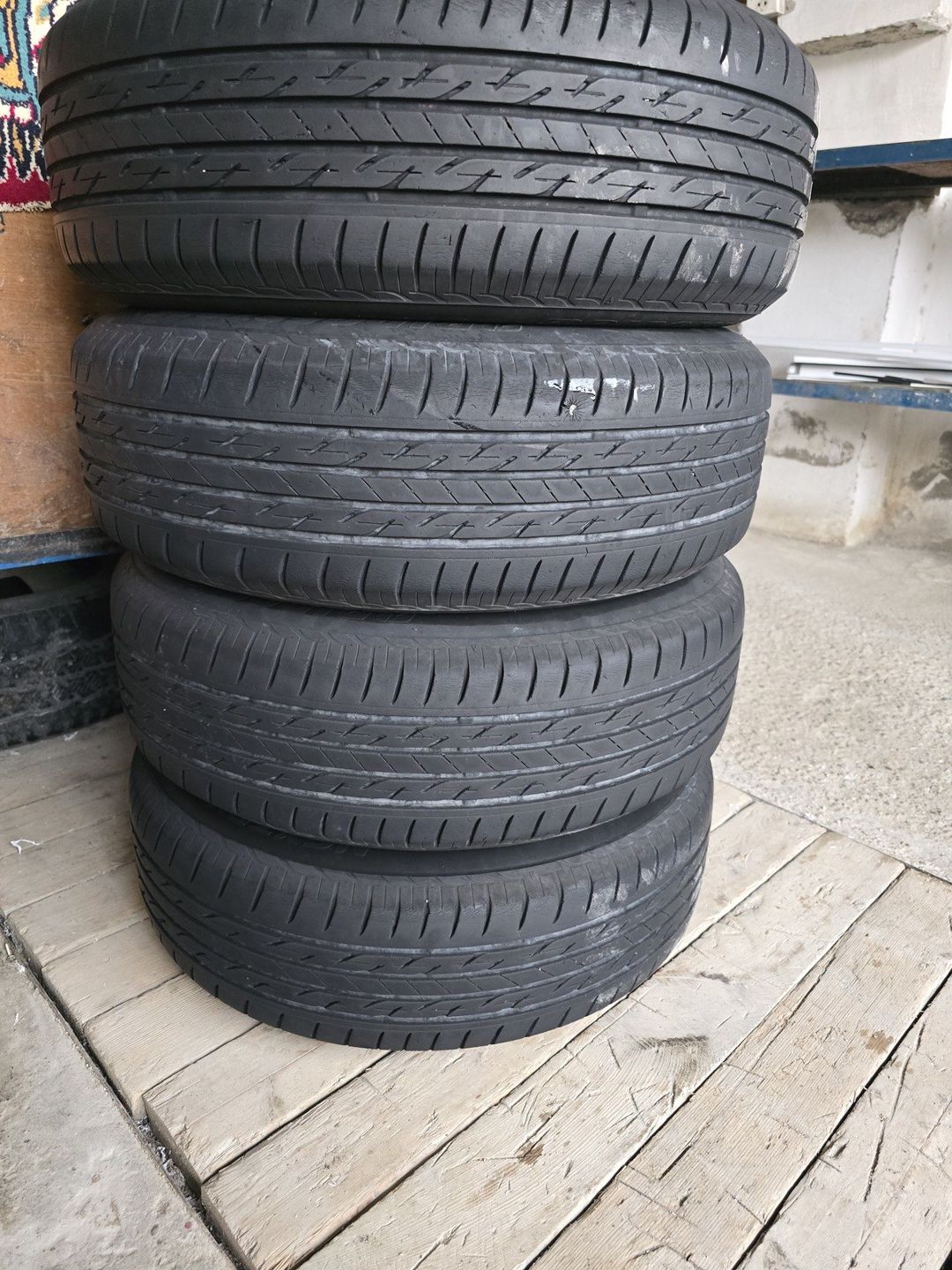 Bridgestone 2020 təkərləri 185/65 R15 — Ehtiyat hissələri və aksesuarlar, Bakı (4)