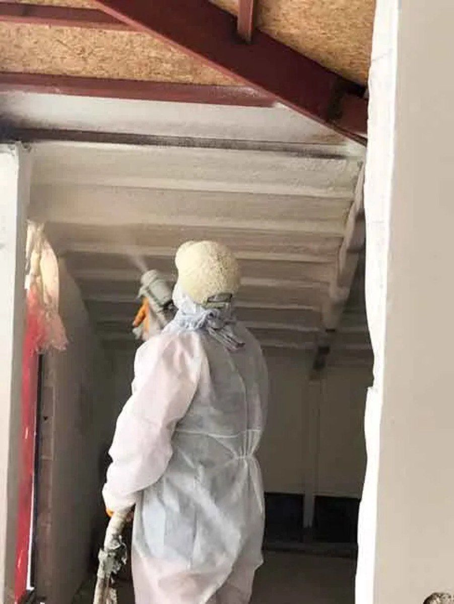 Püskürtmə Poliuretan köpük izolyasiyası — Təmir və inşaat, Bakı (12)