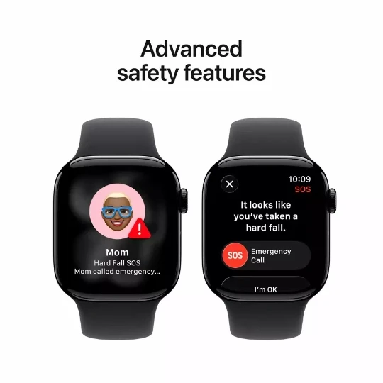 Smart saat Apple Watch Series 11 46MM Jet Sport Band W/Black — Ağıllı saatlar, Bakı (4)