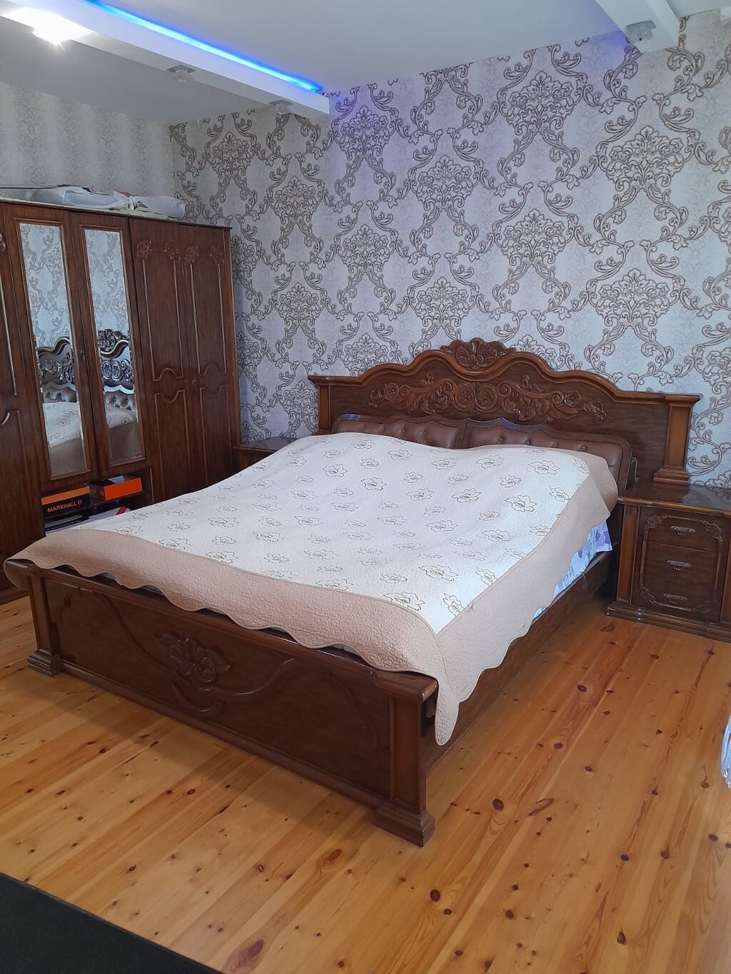 Satılır: Tam mebel və texnika ilə təchiz olunmuş həyət evi — Ev, villa, Bakı (4)
