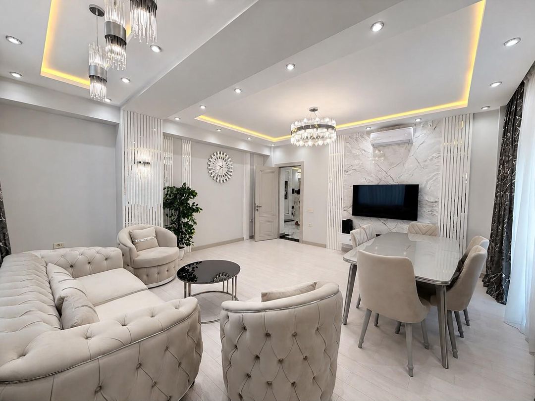 3 otaqlı mənzil, 129 m², Salatın Əsgərova küç., Blok 3 (28 Park Residence) — Mənzil, Bakı (4)