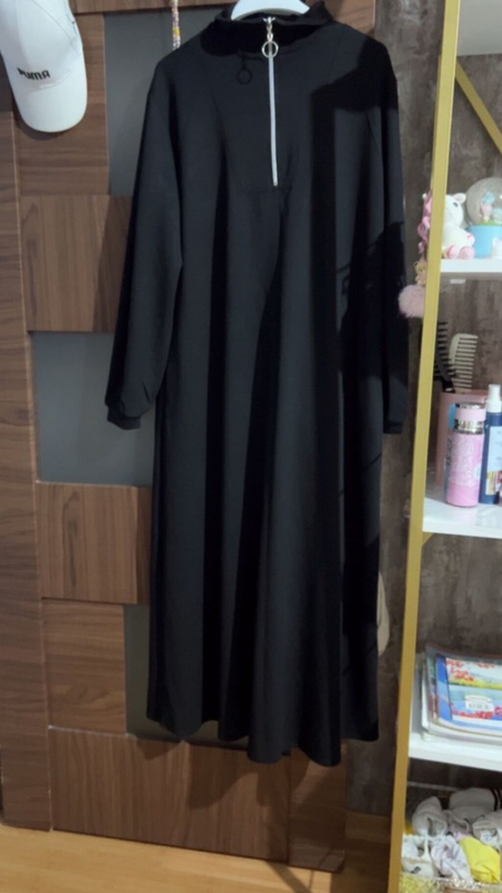 Qara rəngdə uzun don.matrealı oyşodu türkiyenindi.100-kiloya kimi — Gündəlik paltarlar, Sumqayıt (2)