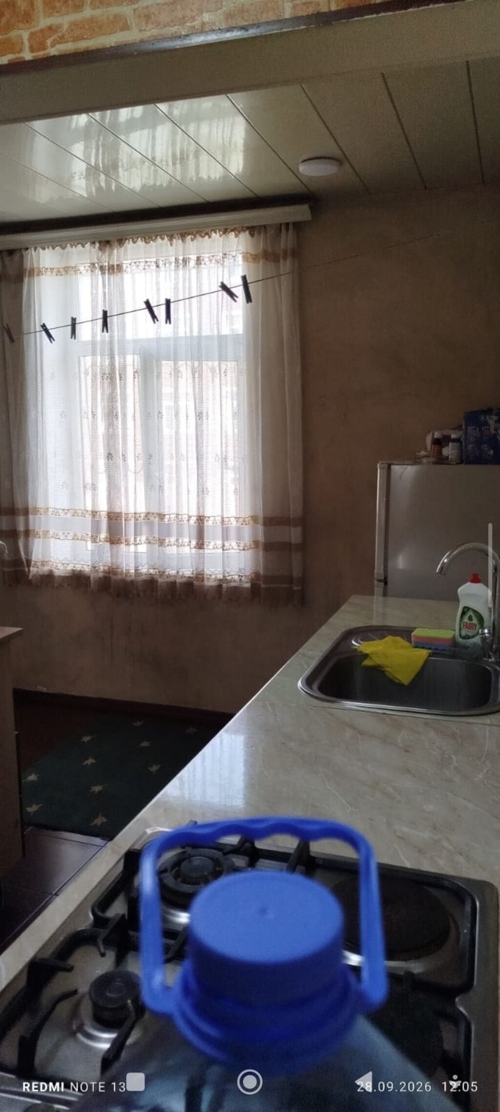2 otaq əşyali menzil xirdalanda 5 sayli mektebin yaninda 2 mertebeli — Mənzil, Bakı (8)
