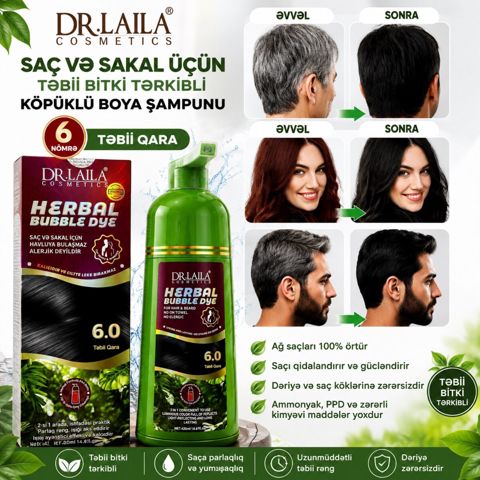 Rəngləndirici şampun Dr.laıla — Bakı