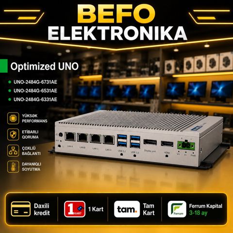 Sənaye kompüteri Advantech UNO-2484G-6731BE — Bakı