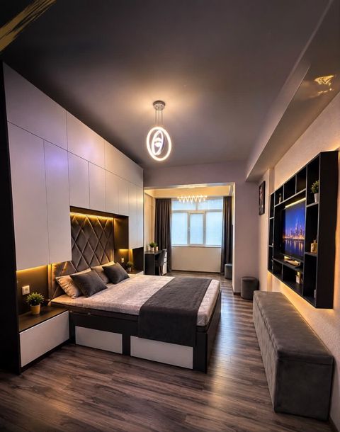 2-otaqlı yeni tikili kirayə verilir, Xırdalan ş., 65 m² — Bakı