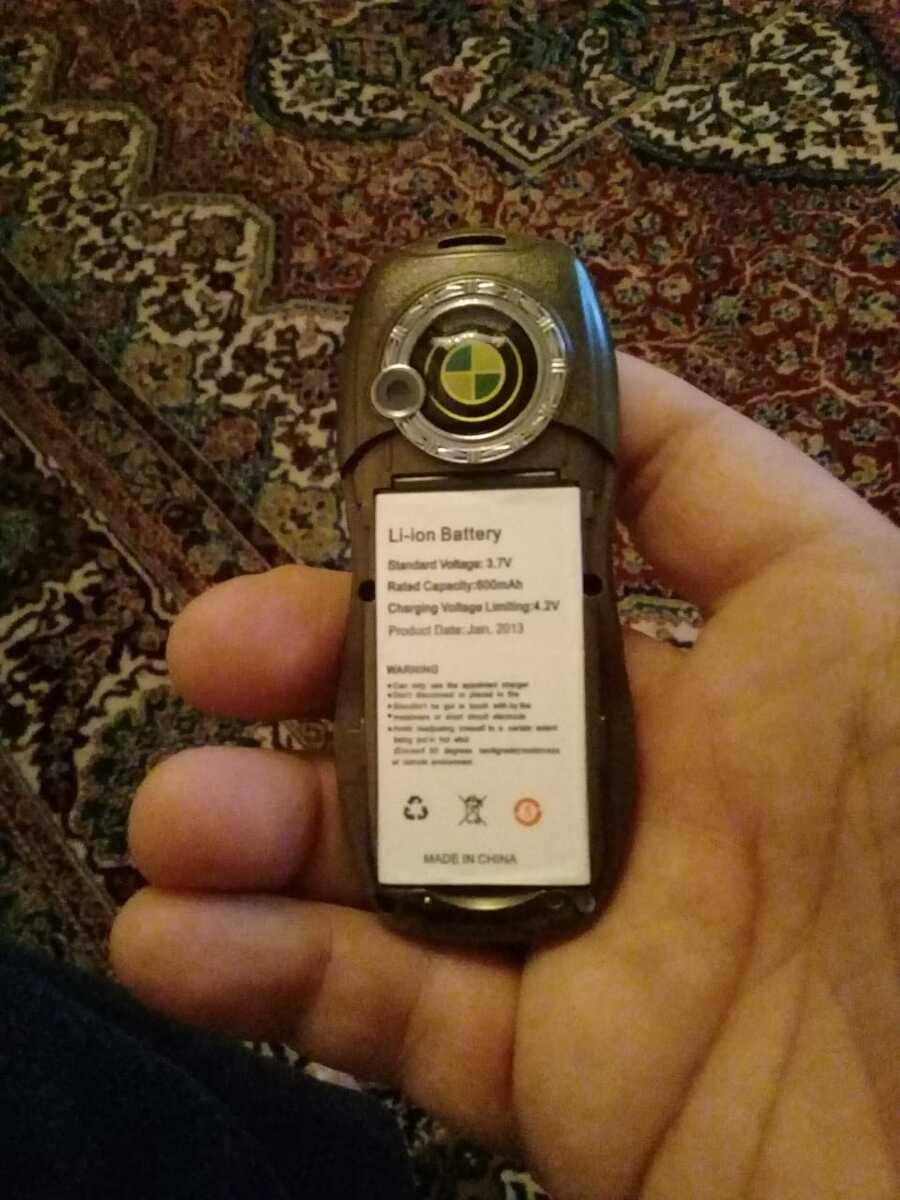 Telefon Dual Sim BMW X6 - Gold — Smartfonlar, Bakı (7)