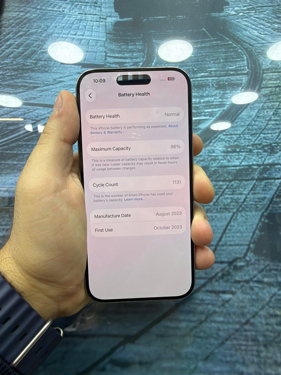 Apple iPhone 15 Pro Natural Titanium 256GB/8GB — Smartfonlar, Bakı (2)