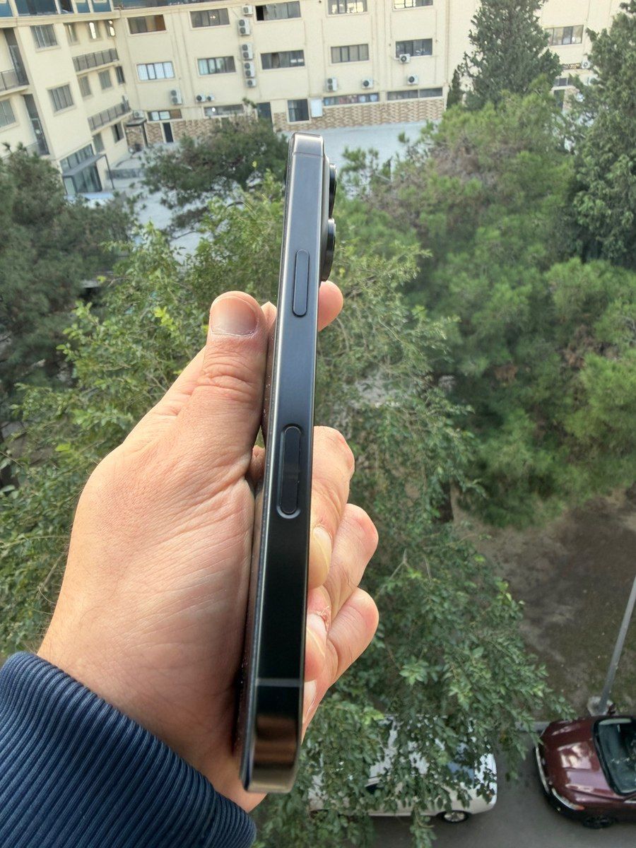 Apple iPhone 16 Pro Black Titanium 128GB/8GB — Smartfonlar, Bakı (8)