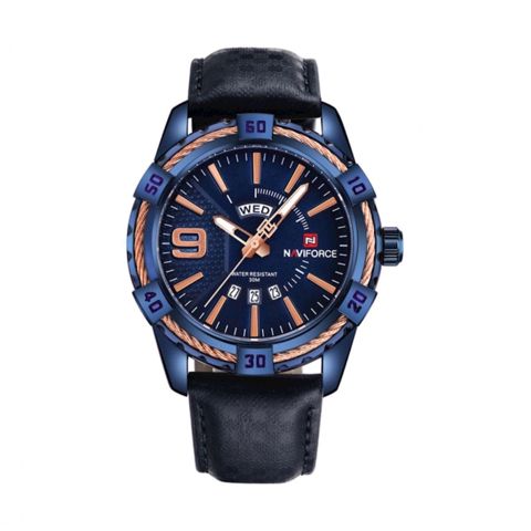 Kişi qol saatı Naviforce NF9117L Mavi/Mavi - KT-NF9117LBE/BE — Bakı