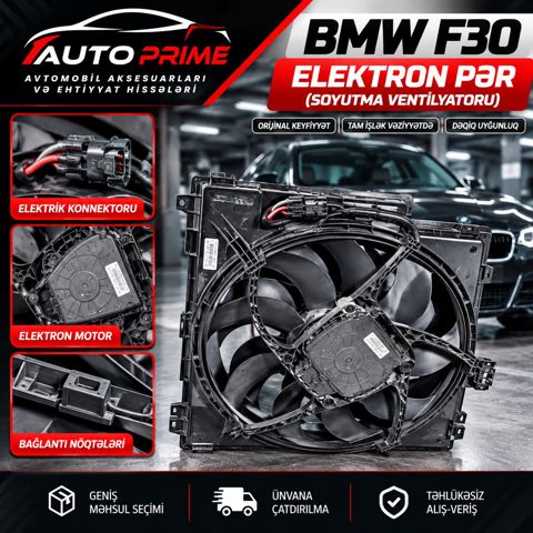 BMW F30 elektron pəri — Bakı