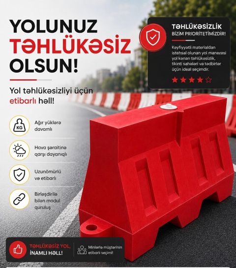 Yol baryeri — 79 ₼ · Bakı · Ağıllı ev və təhlükəsizlik Yol baryeri — Bakı