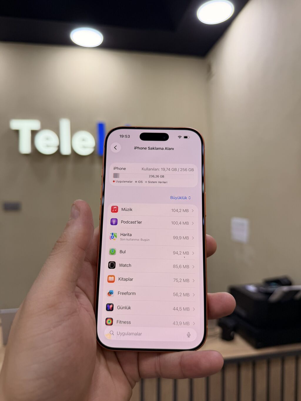 IPhone 17 Pro, 256 GB, Narıncı, Zəmanət, Kredit, Simsiz şarj — Apple iPhone, Bakı (6)