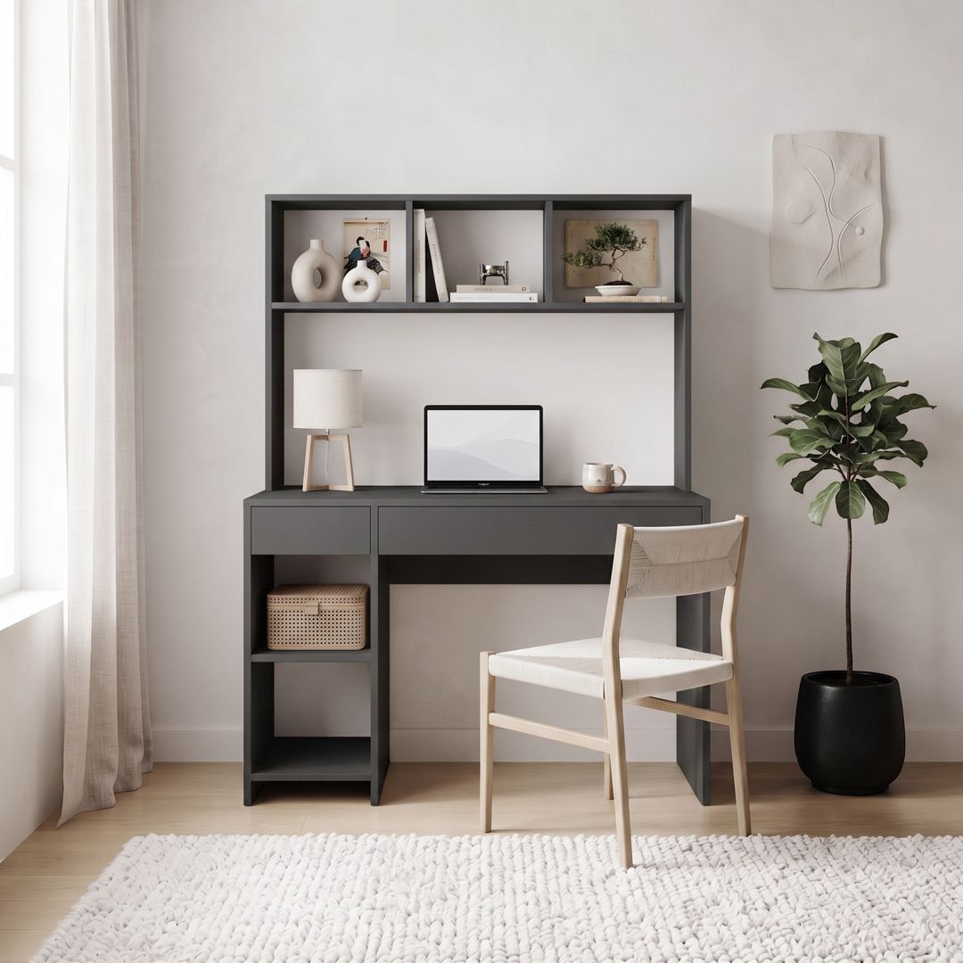 Yazı masası, Ldsp, antrasit, 150x100x50 sm — Mallar, Bakı