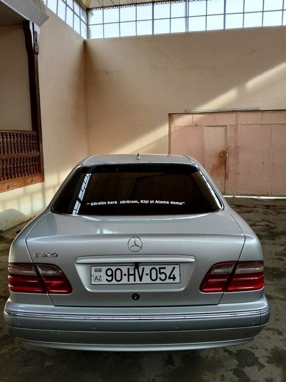 Mercedes E 320, 3.2 L, 1999 il, 340 000 km 90-HV-054 — Avtomobillər, Şəmkir (5)