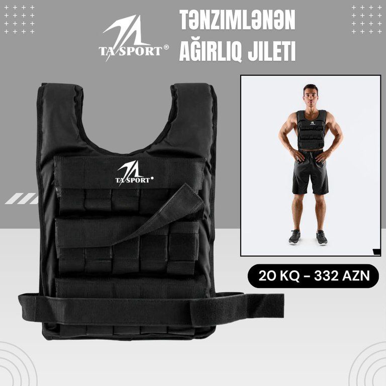 Ağırlıq jiletləri "Weight Vest" — İdman, hobi, istirahət, Bakı (8)