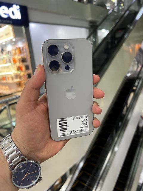 Apple iPhone 15 Pro Natural Titanium 128GB/8GB — Bakı