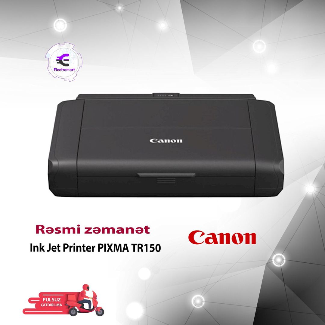 Canon Pıxma TR150 Ink Jet Printer 4167C007SH — Ofis texnikası və istehlak malları, Bakı