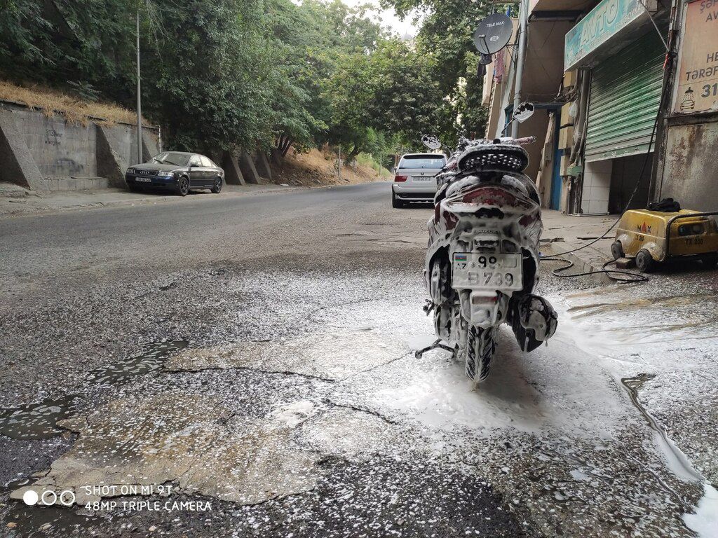 Suzuki Burgman, 125 sm3, 2020 il, 93 500 km — Mopedlər və skuterlər, Bakı (8)