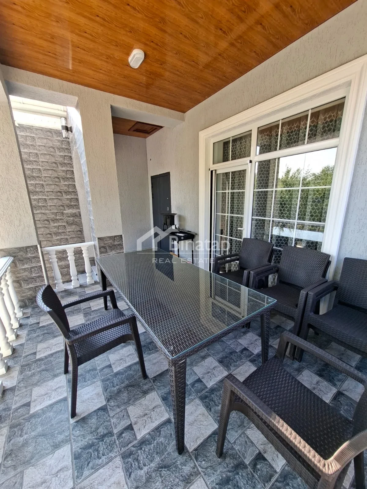 İcarəyə verilir 4 otaqlı həyət evi / bağ evi 120 m², Qəbələ rayonu — Ev, villa, Bakı (5)
