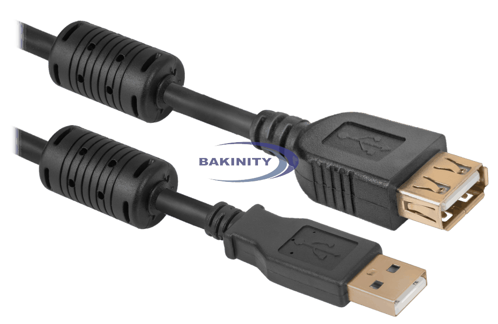 Extension cable USB PRO Am-af 1.5m — Kompüterlər və noutbuklar, Bakı