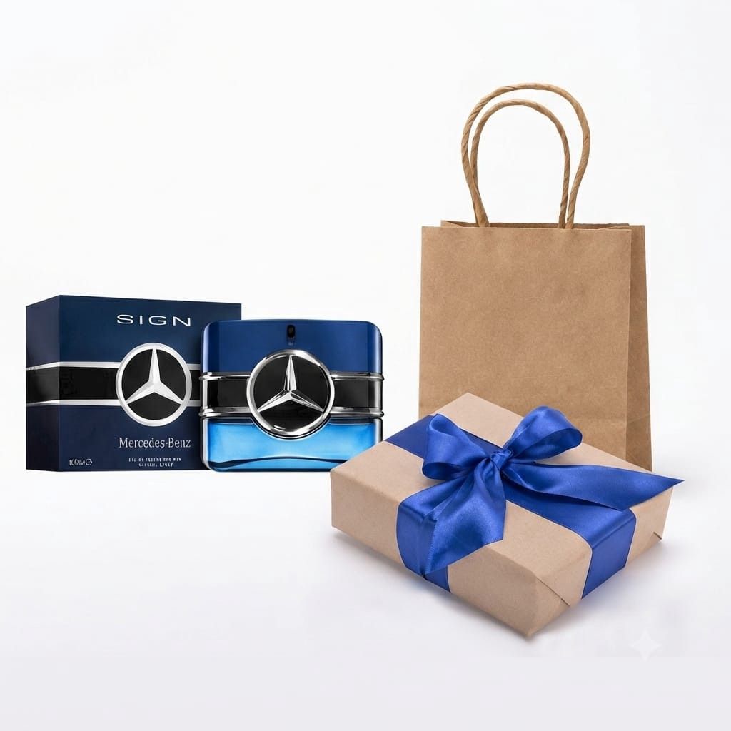 Mercedes-Benz Sign kişilər üçün ətir 100 ml, hədiyyəlik bağlama — Mallar, Bakı