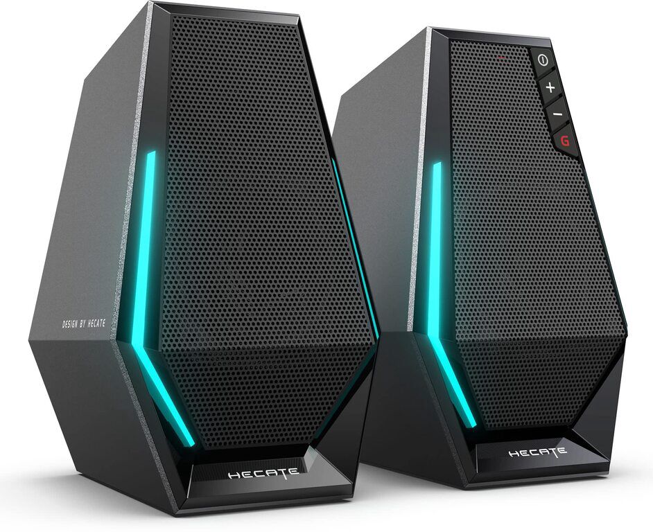 Edifier G1500 Gaming Black Bluetooth, AUX, USB, R/L 2.5W+2.5W,93Hz-20kHz, 80dB (A) — Səs texnikası, Bakı (2)