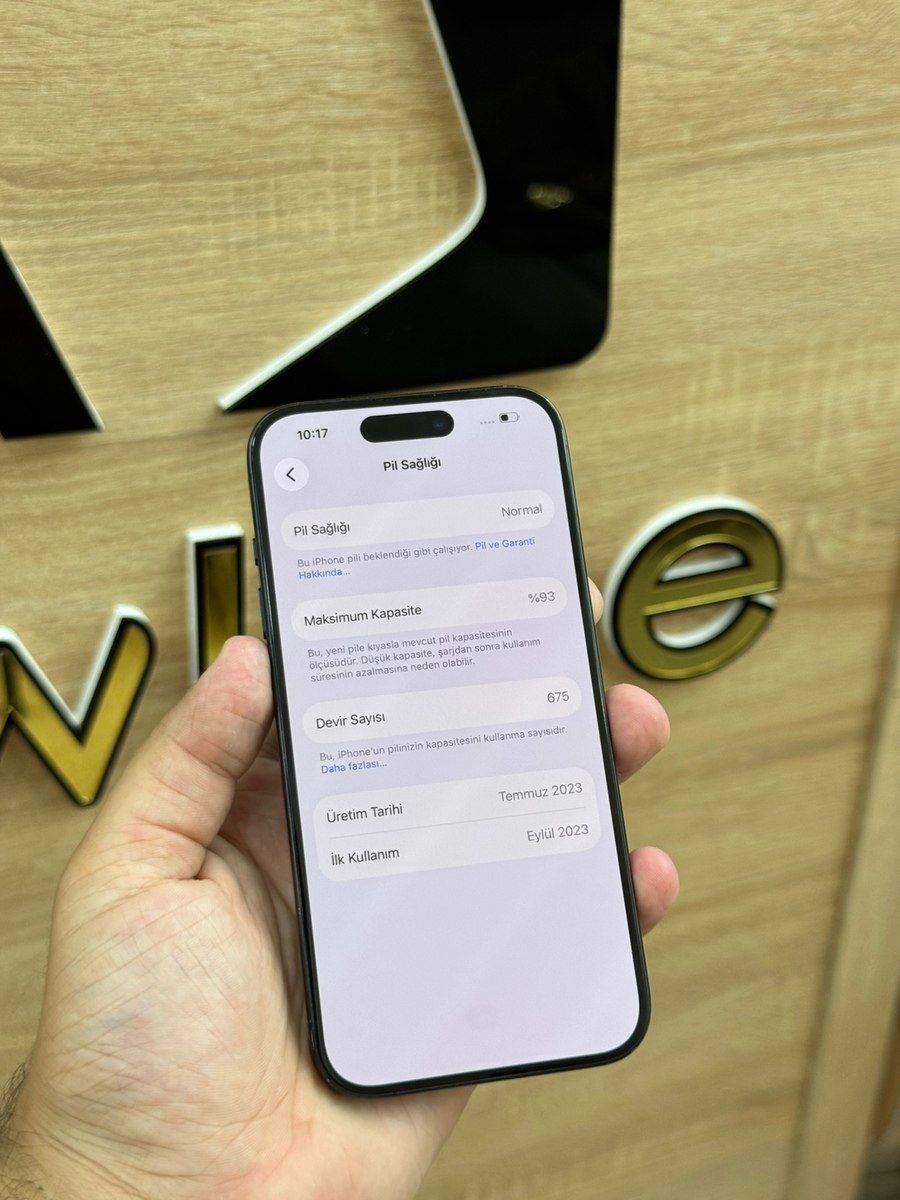 Apple iPhone 15 Pro Blue Titanium 128GB/8GB — Smartfonlar, Bakı (3)