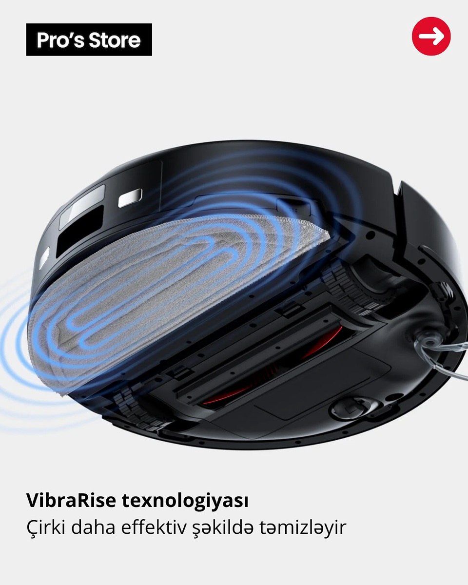 Robot-tozsoran Roborock S8 Pro — Ev texnikası, Bakı (6)