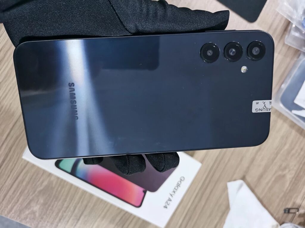 Samsung Galaxy A24 4G, rəng - Qara, Barmaq izi — Samsung, Masazır (2)