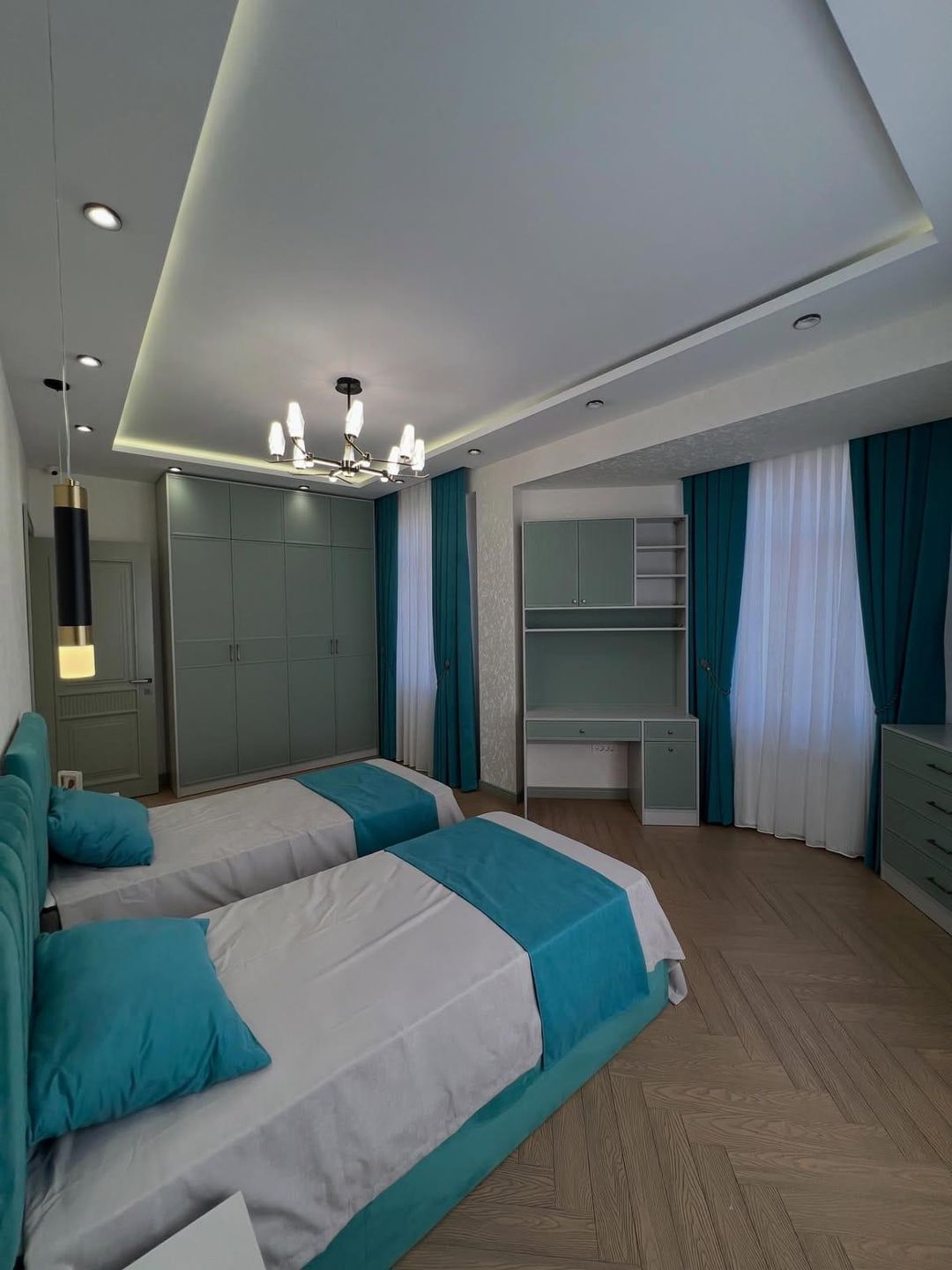 4 otaqlı mənzil, 185 m², Səfərəliyeva küç., 43D (Bina 9) (Baku Galaxy Park) — Mənzil, Bakı (7)