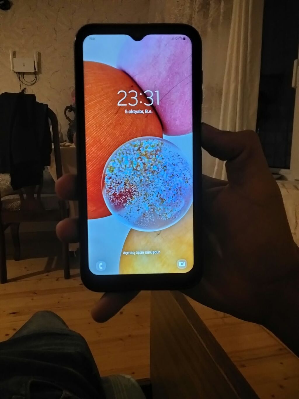 Samsung Galaxy A14, 128 GB, rəng - Qara, Sensor — Samsung, Bakı (2)