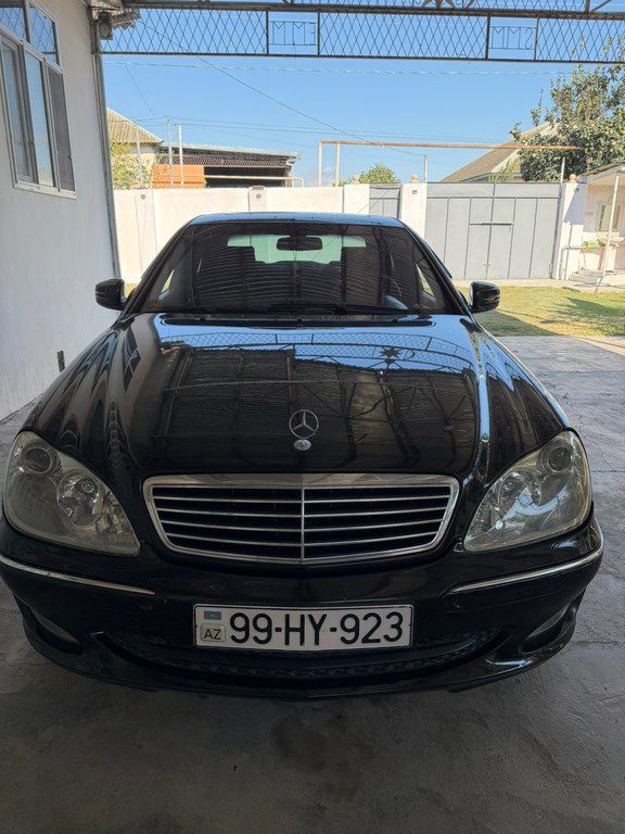 Mercedes S 320, 3.2 L, 2003 il, 350 000 km 99-HY-923 — Avtomobillər, Ağdaş