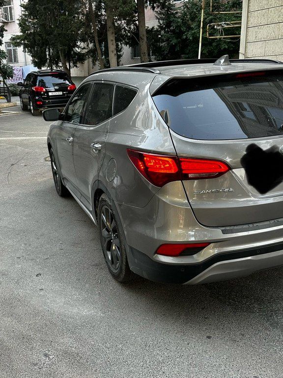 Hyundai Santa Fe, 2.0 L, 2017 il, 160 934 km — Avtomobillər, Bakı (10)